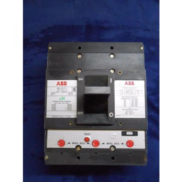 New In Box ABB LHB63600S 600 Amp Circuit Breaker 3 Pole 500 VDC Type LH #2 image