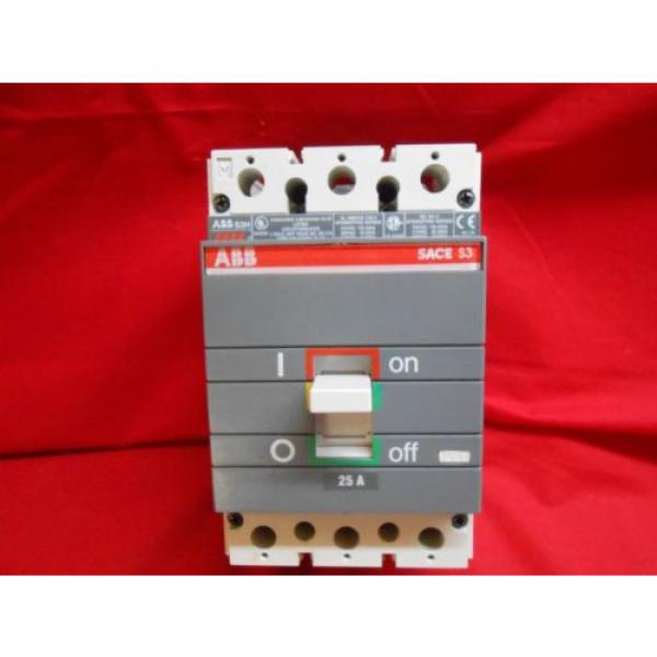 ABB S3H025TW CIRCUIT BREAKER 25 AMP TS3H025TW #3 image