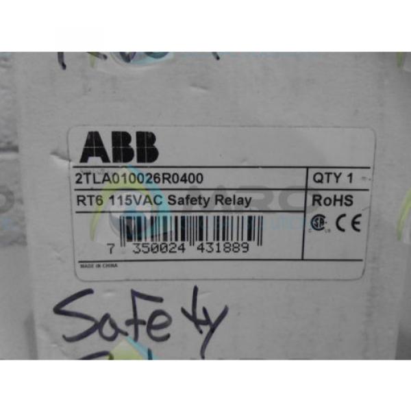 ABB 2TLA010026R SAFETY RELAY *NEW IN BOX* #1 image