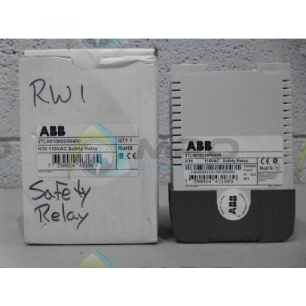 ABB 2TLA010026R SAFETY RELAY *NEW IN BOX* #2 image