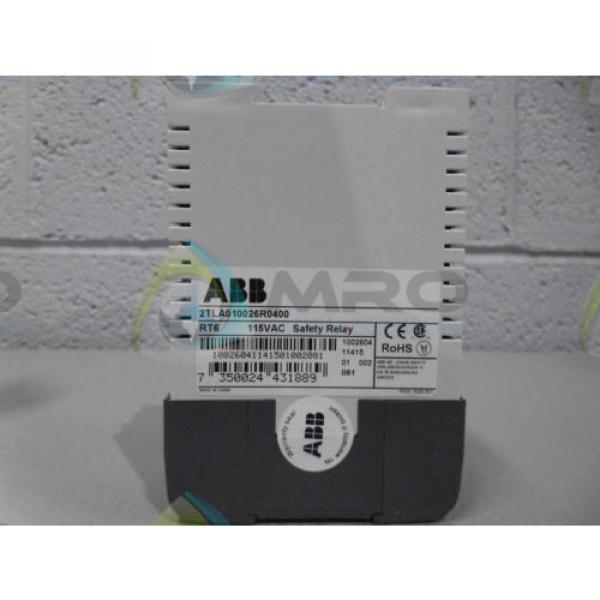 ABB 2TLA010026R SAFETY RELAY *NEW IN BOX* #3 image