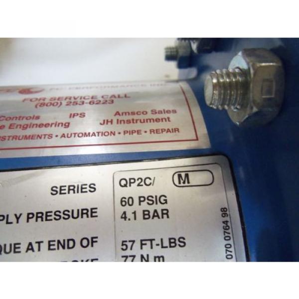 QUADRA-POWER II ACTUATOR QP2C ABB POSTIONER AV2320010 *USED* #4 image