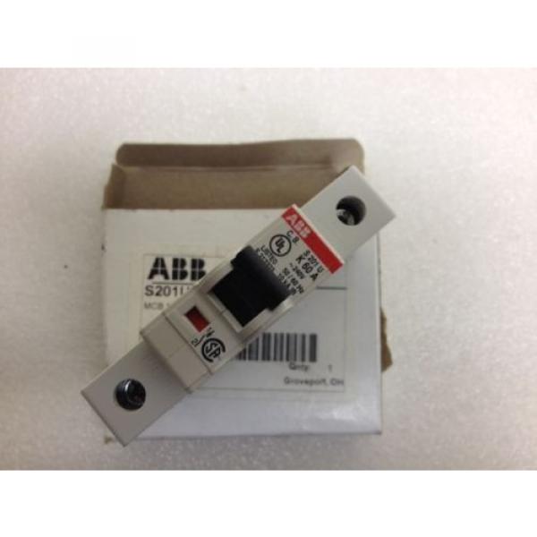 *NEW* ABB Mini Circuit Breaker S201U-K60, 1 Pole,  60A #5 image