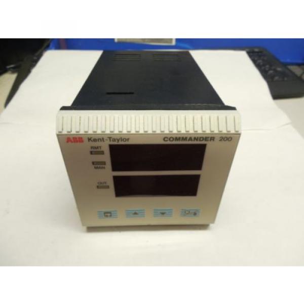 ABB COMMANDER 200 PROCESS CONTROLLER C201A30001U 110/230V VOLT 10VA 10 VA #1 image