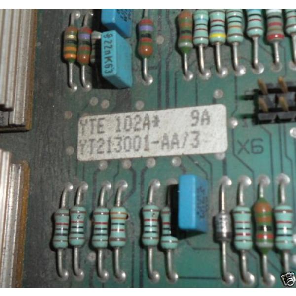 ABB ROBOTICS SERVO AMPLIFIER BOARD YTE 102A* / YT213001-AA/3 #3 image