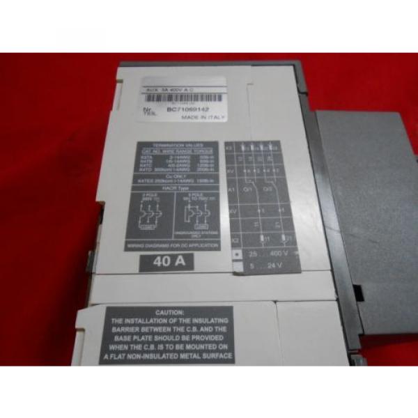 NEW  ABB TS3L040  CIRCUIT BREAKER W/ HANDLE MECH. #5 image