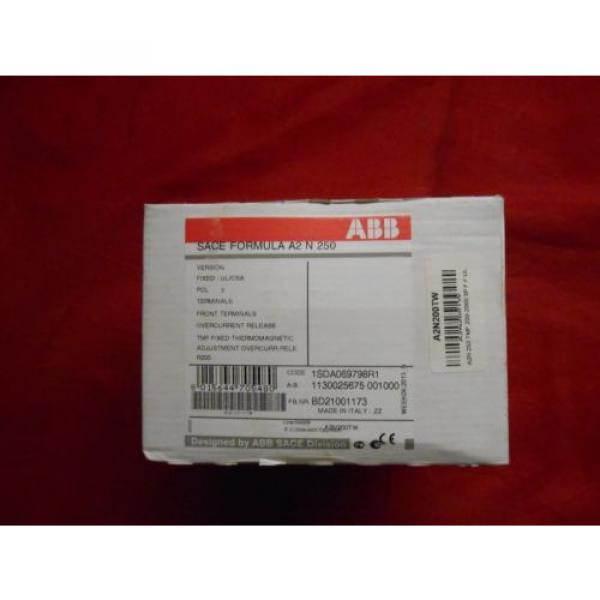 ABB New In Box A2N200TW 1SDA069798R1 200 amp 3 pole 240v  free shipping #1 image