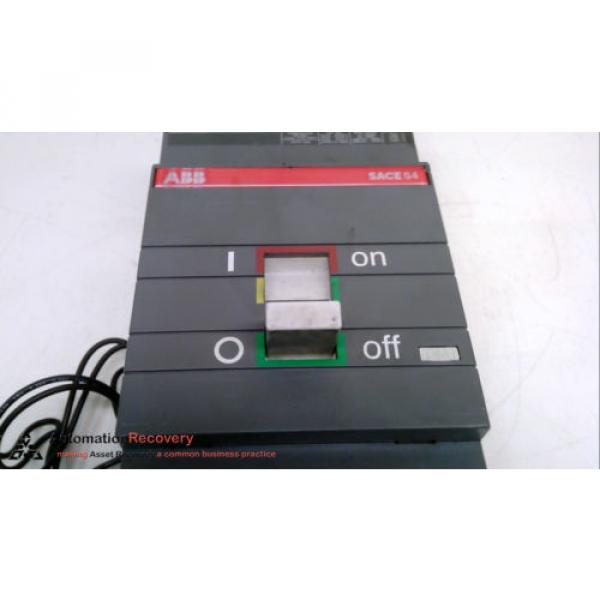 ABB SACE S4, CIRCUIT BREAKER, TYPE: S4H, 2 POLE, 600VAC #230488 #4 image