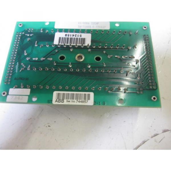 ABB TERMINAL BLOCK  58172855 TERMINAL BLOCK BOARD  *USED* #4 image