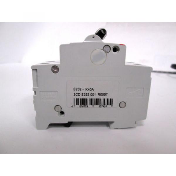 ABB S202 K40A Breaker 2P 40A 277/480V #3 image