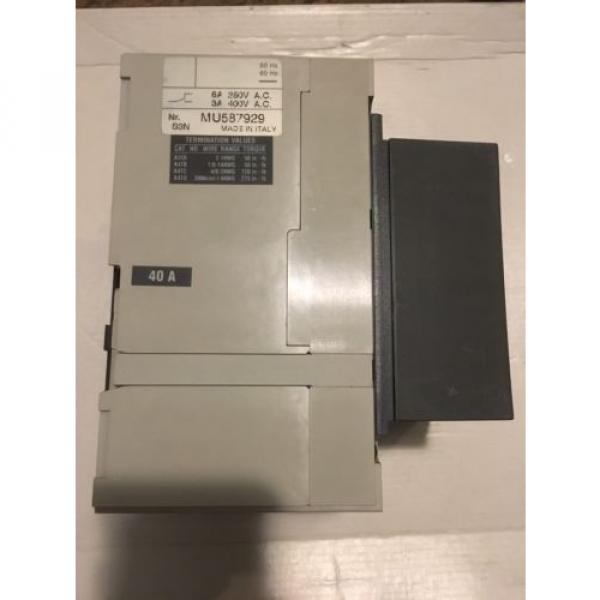 ABB SACE S3N BREAKER 40 A AMP  3 POLE #2 image