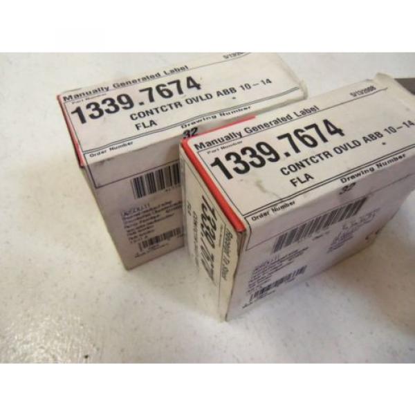 LOT OF 2 ABB TA25DU 10-14 *NEW IN BOX* #1 image