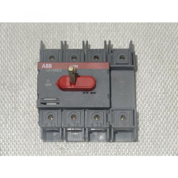 ABB OT100E3 Disconnect Switch #1 image