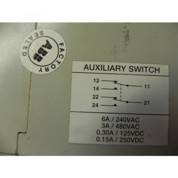 ABB Circuit Breaker 225Amp 3 P, 240Vac 500Vdc SACES3 S3B225TDD shunt trip aux sw #8 image