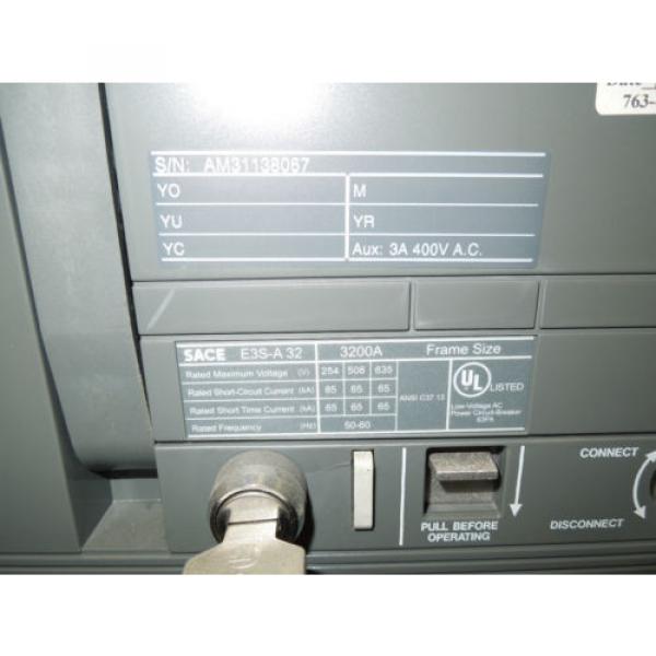 EMI 3000A 480Y277VAC Main-Tie w/ ABB SACE E3S-A 32 Circuit Breakers w/ 2500A Trp #3 image