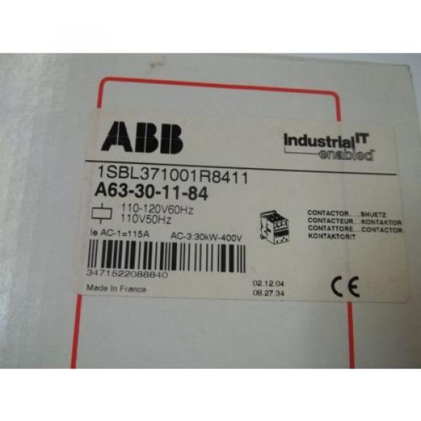 ABB 1SBL371001R8411 CONTACTOR 120V *USED* #6 image