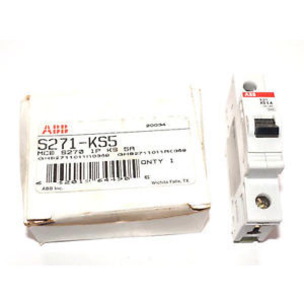 NEW ABB  S271-KS5 CIRCUIT BREAKER S271K #1 image