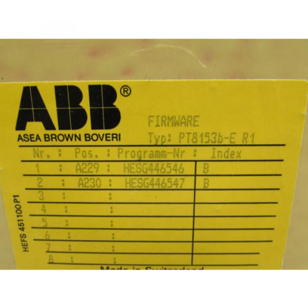 ABB PROCONTROL P13 PROGRAMABLE COMPACT CONTROLLER PT8153B-E NIB! MAKE OFFER! #3 image