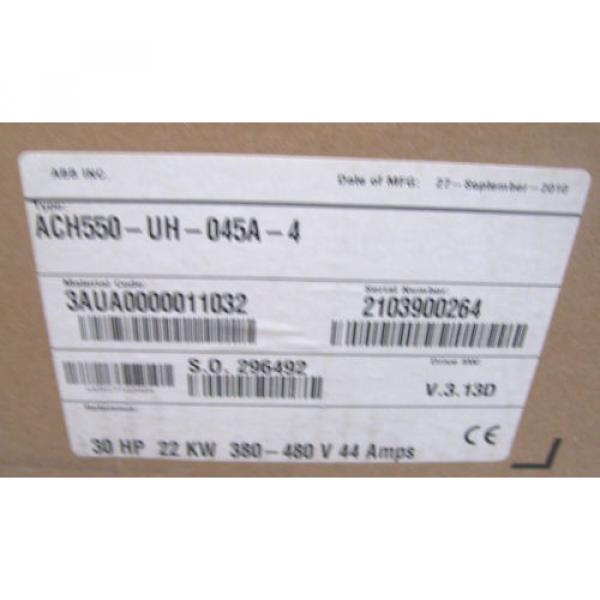 *NEW* ABB ACH550-UH-045A-4  ACH550-BC-045A-4  ACX550-U0-045A-4  60 Day Warranty! #5 image