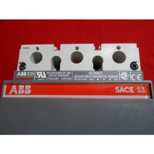 ABB S3N025MW SACE S3N  25AMP  3 POLE  MCP NEW #3 image