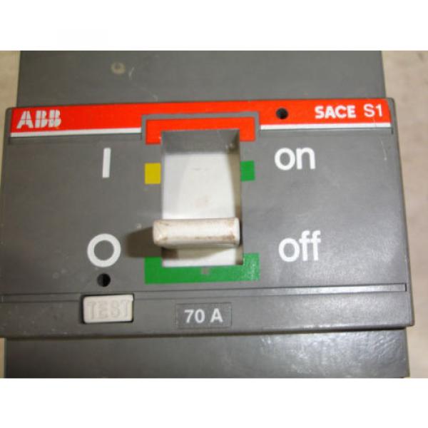 ABB S1N Circuit Breaker 70  Amp Sace S1 240 480 414 500 volt AC Ships Today #3 image