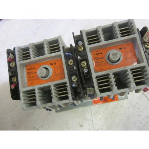 LOT OF 2 ABB EFLG 30-3P DRIVE CONTACTOR 110/127V (AS PICTURED) *USED* #5 image