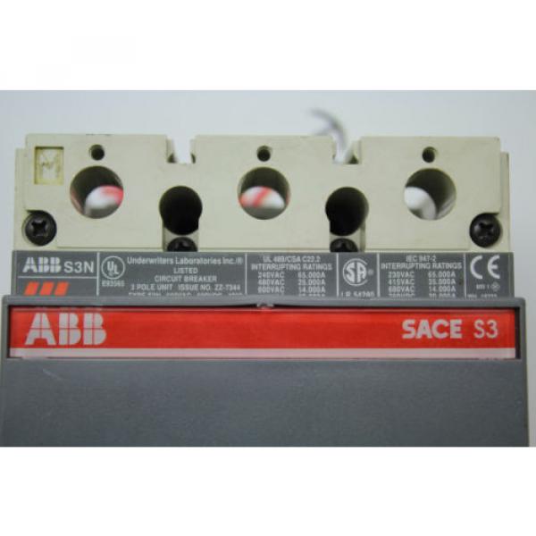 ABB SACE S3 S3N 3-POLE CIRCUIT BREAKER 50AMP #2 image