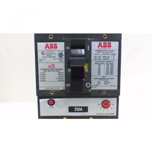 ABB JSB63250L 3P 250A Circuit Breaker #3 image