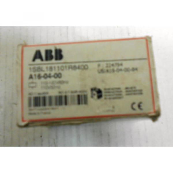 NEW,ABB A16-04-00, OR A16-04-00-84  CONTACTOR #6 image