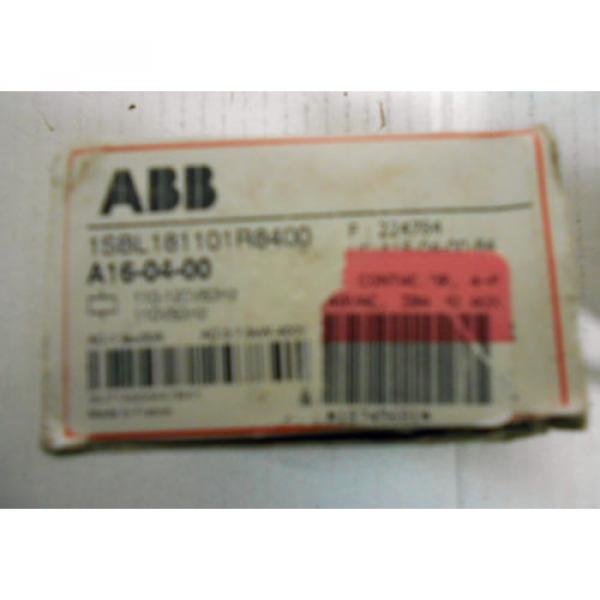 NEW,ABB A16-04-00, OR A16-04-00-84  CONTACTOR #7 image