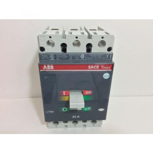 NEW! ABB CIRCUIT BREAKER SACE TMAX TS3 N 150 1SDA065399R1 3 POLE 35 AMP #3 image