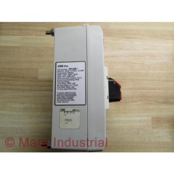 ABB NF16E-3PBJB NLA BLK HDL - New No Box #2 image