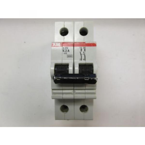 ABB Circuit Breaker Cat# S272-K2A ... 2A ... 277/480 .. 2P .. UA-22 #1 image