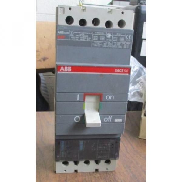 ABB S4N SACE PR211 100 AMP CIRCUIT BREAKER AB00630766 #1 image