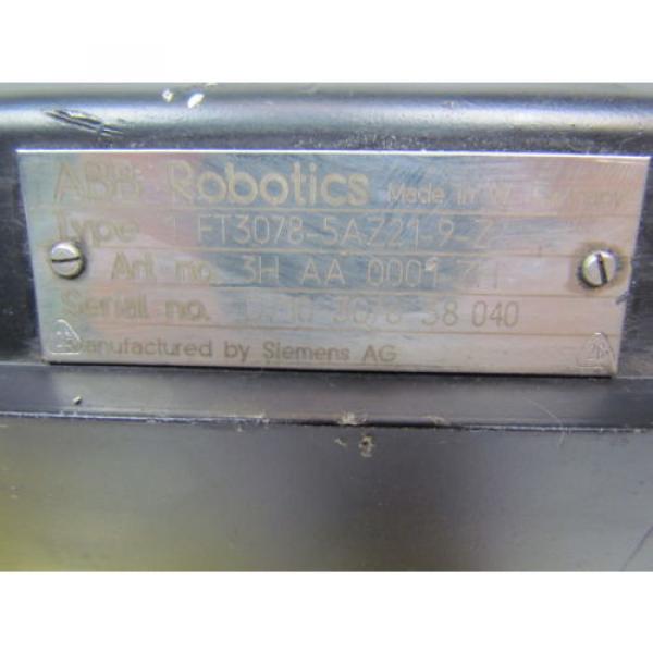 ABB Robotics/Siemens 1FT3078-5AZ21-9-Z/3HAA0001-ZH Servo Motor #4 image