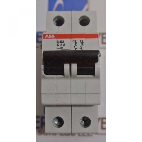 ABB S202K2A S202 K2A - Miniature Circuit Breaker - USED #1 image