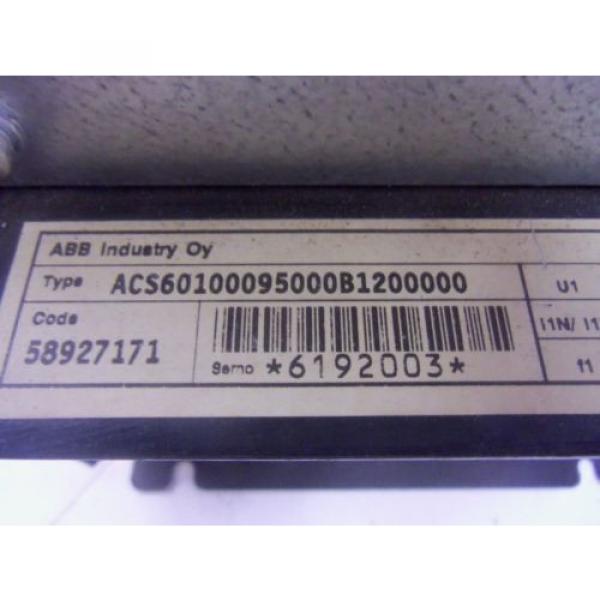 ABB ACS60100095000B1200000 *USED* #3 image