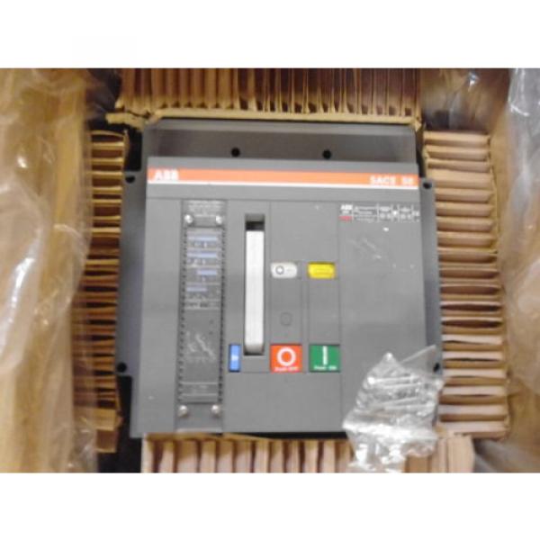 ABB SACE S8 S8V16EW4P404X BKR S8V 1600A 3P LSIG CC MO UV *NEW IN BOX* #3 image