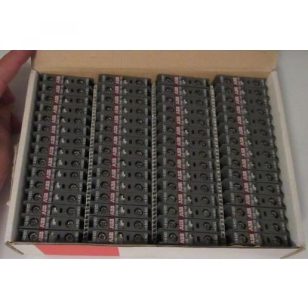 New ABB CA5-10 A AUX Black Contact 1NO Auxiliary CA5 10 1SBN010010R1010 60pc Box #8 image