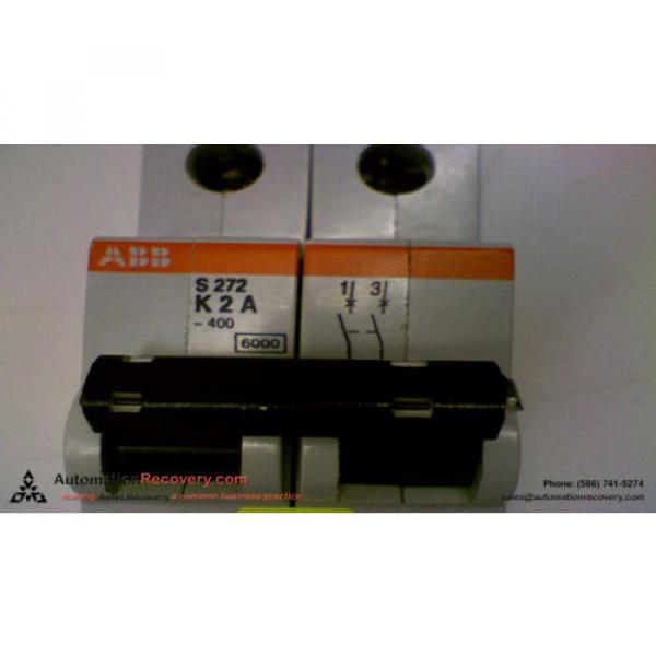 ABB S272-K2A CIRCUIT BREAKER 2 POLE 400VAC 2A, NEW* #141788 #2 image