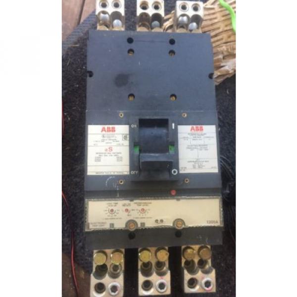 ABB 1200 amp 3 Pole Type NS breaker 1200 Shunt Trip #1 image