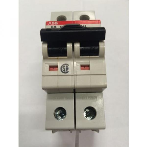 ABB S202U-K15A 2-Pole Circuit Breaker 15A DIN Mount #8 image