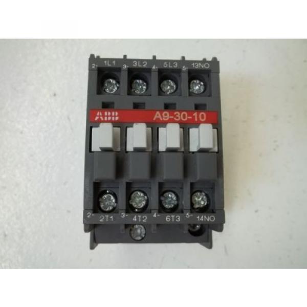 ABB A9-30-10-R84 CONTACTOR 110-120V *USED* #2 image