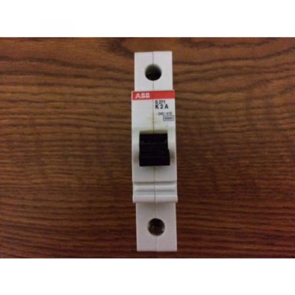 ABB S271 K1.6A, S271K1.6A 1.6 AMP SINGLE POLE CIRCUIT BREAKER #2 image