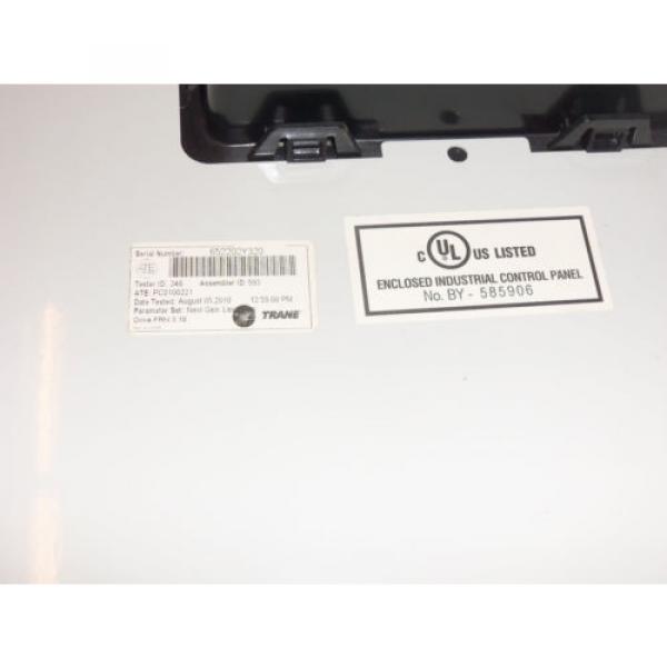 TRANE TR200 3PH 200V 50 AMP ABB BREAKER 10HP VFD SPEED DRIVE ENCLOSURE #4 image