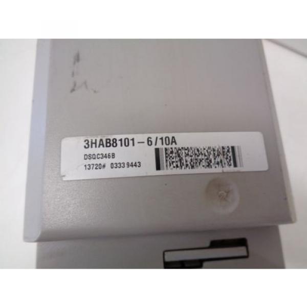 ABB 3HAB8101-6/10A SERVO DRIVE UNIT DSQC346B - USED - FREE SHIPPING #6 image