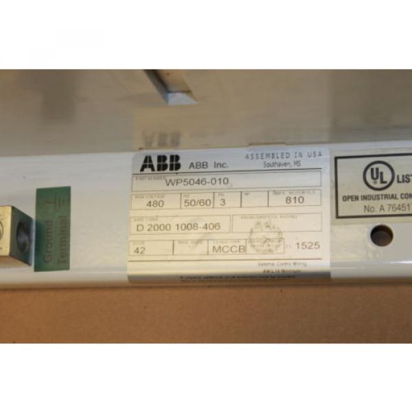 ABB WP5046-010 COMPLETE AF750-30 CONTACTOR SACE TMAX CIRCUIT BREAKER #2 image