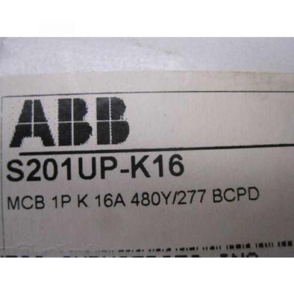 NEW ABB  S201UP-K16 CIRCUIT BREAKER S201UPK16 #1 image