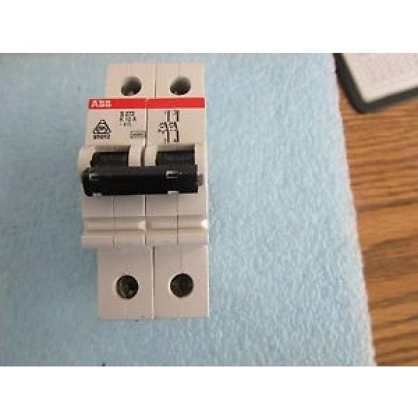 ABB Type: S272  K10A-415 2 Pole Circuit Breaker &lt; #1 image