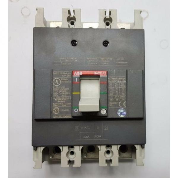 ABB SACE A2N 250 Amp 3 Pole Circuit Breaker #1 image